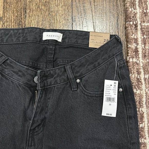 Pacsun pacific sunwear 90’s boyfriend high rise relaxed leg size 28 - Picture 2 of 4